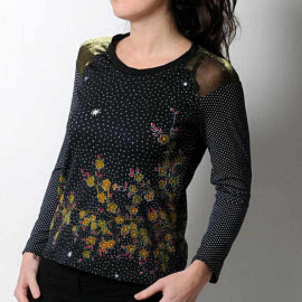 Vintage fabrics top